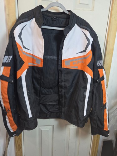 Motorcycle alpha men - men's, black