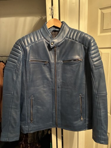 Men leather jacket - men’s,