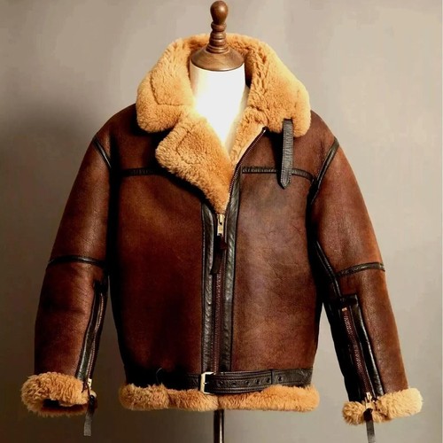 Men brown aviator raf - men's, b3